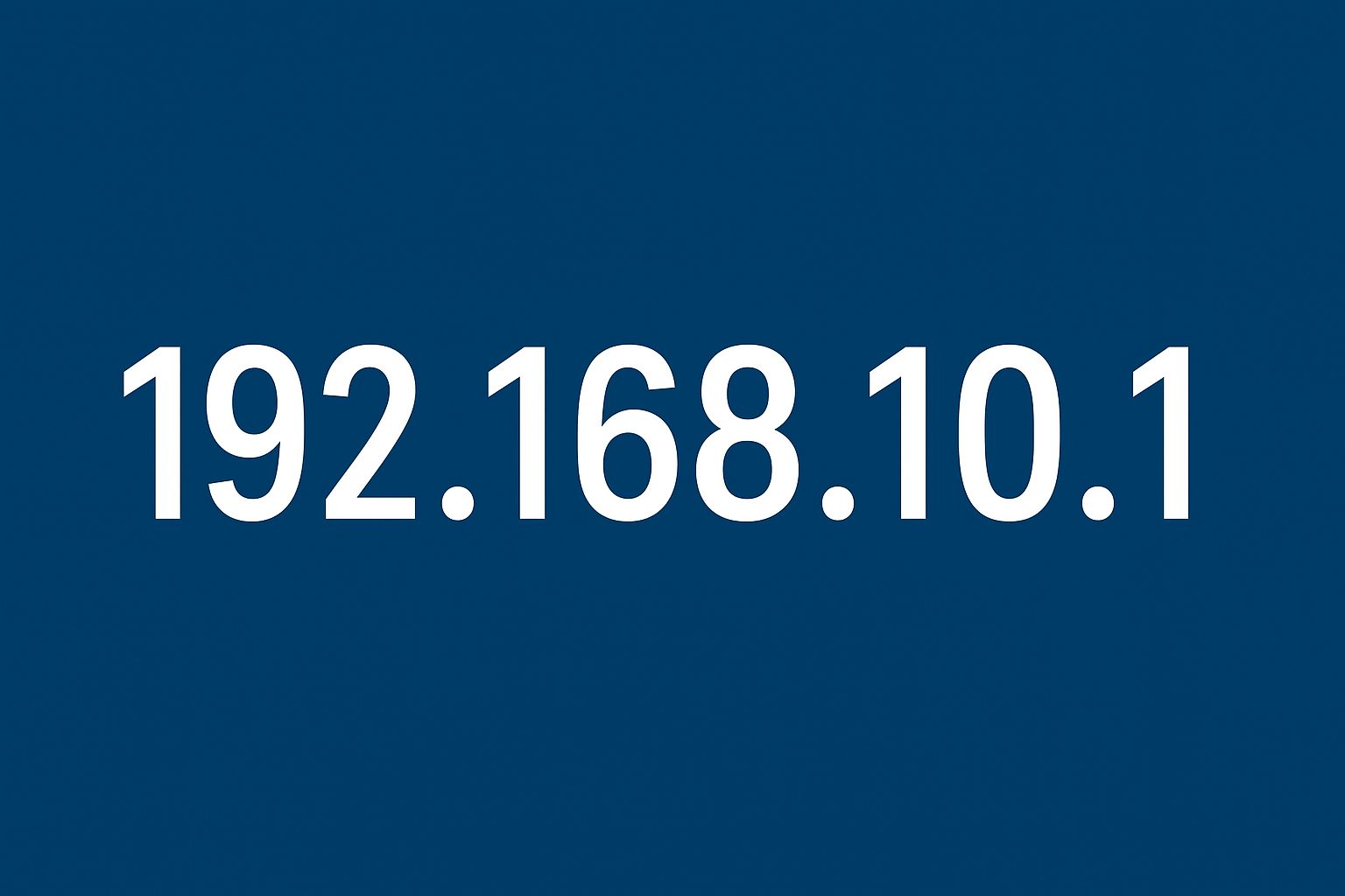 Understanding 192.168.L.0.1 vs 192.168.0.1 for Router Access